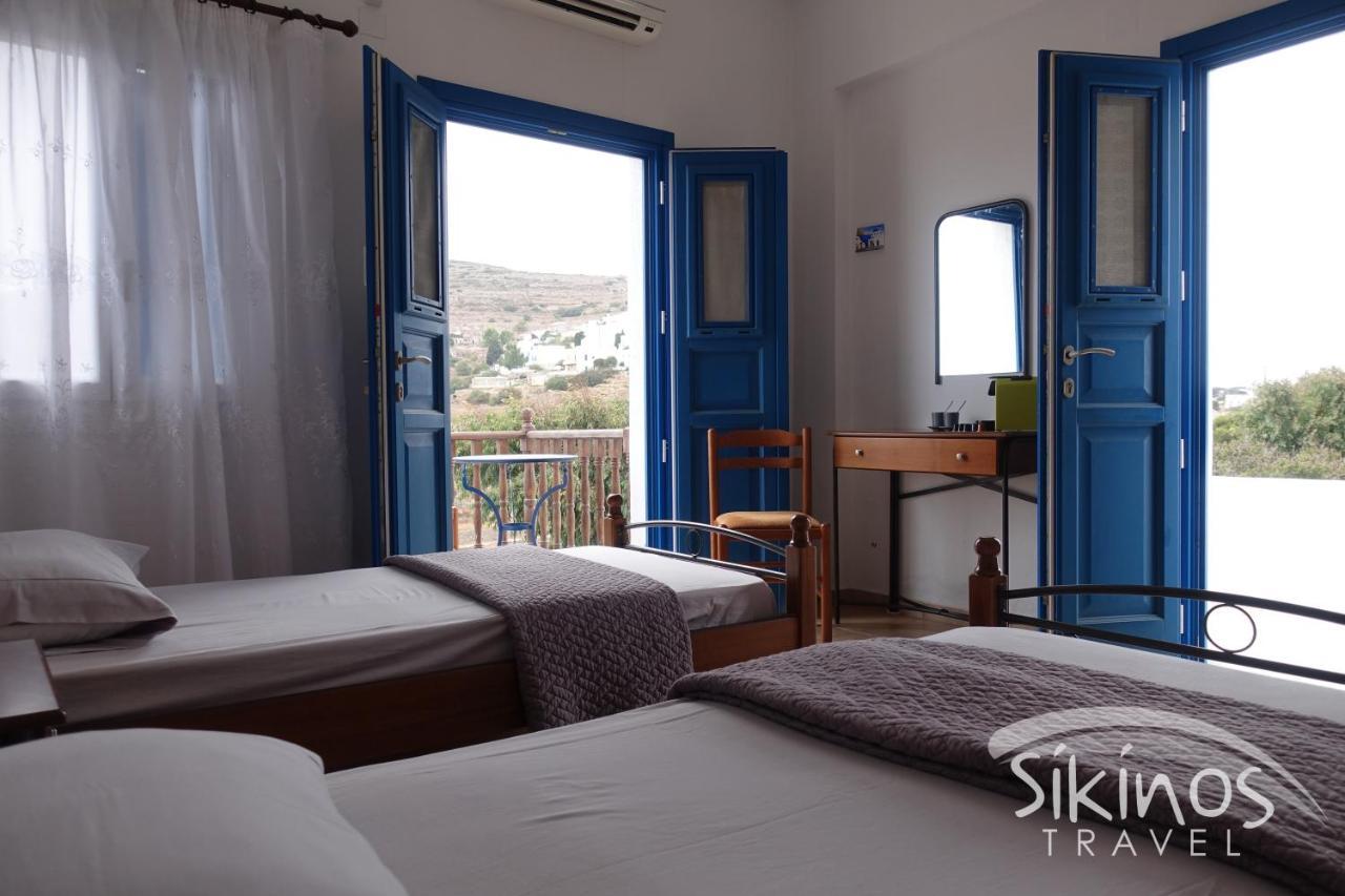 Comfy Room With Adorable View Síkinos Exteriör bild