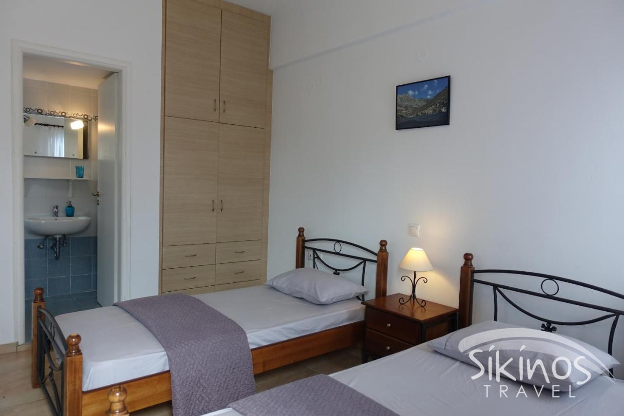 Comfy Room With Adorable View Síkinos Exteriör bild